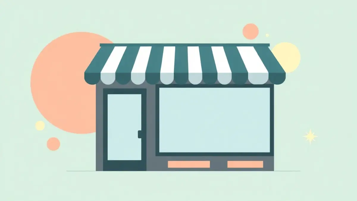 Vitrine de commerce à Gif-sur-Yvette